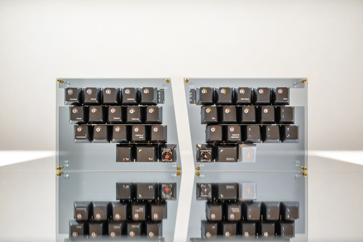 スモーククリアアクリルプレートセット- Gravity36オプション
