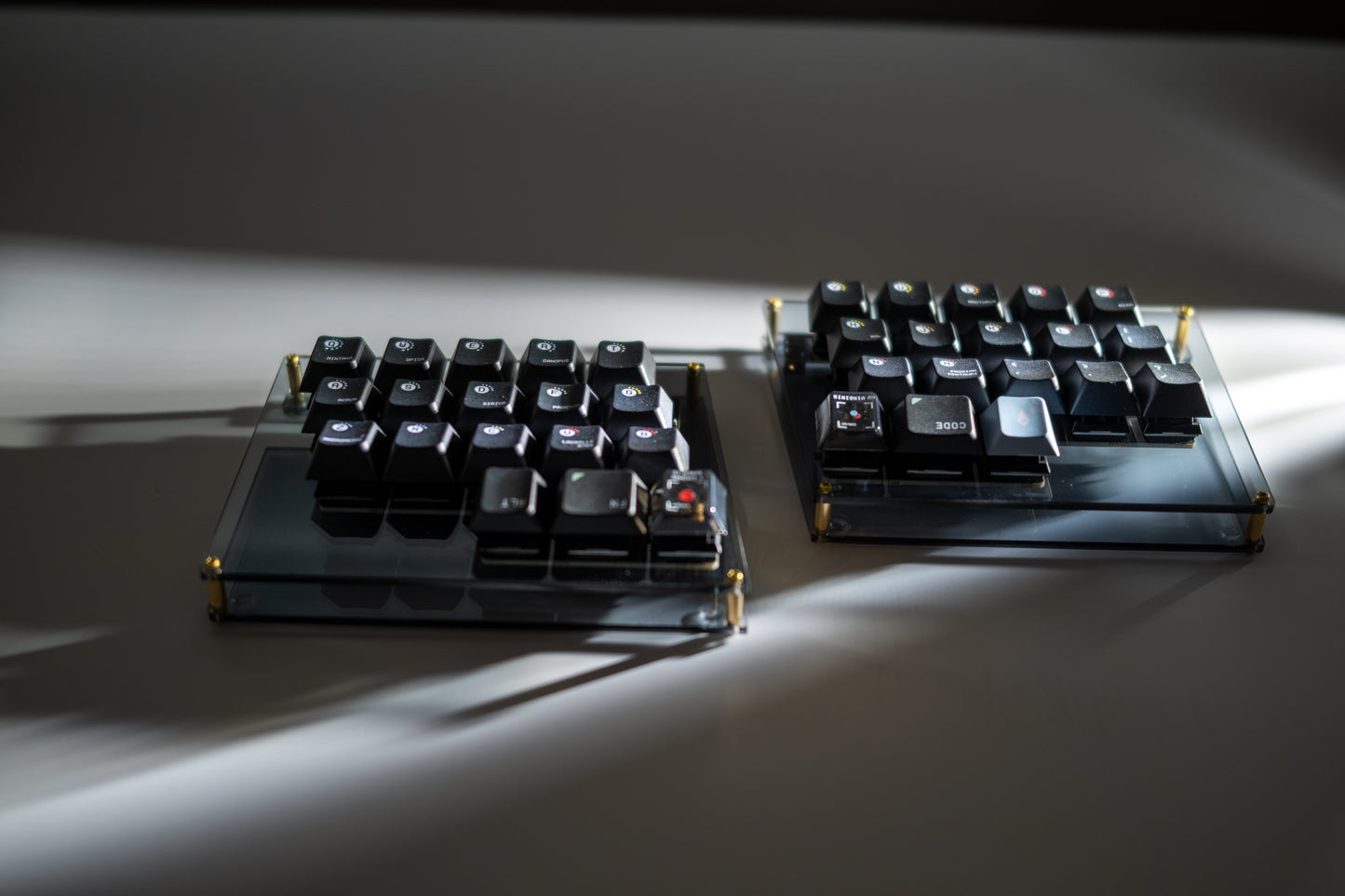 スモーククリアアクリルプレートセット- Gravity36オプション